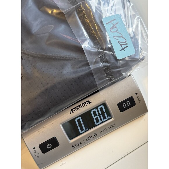 LULULEMON *RARE* Lab REPETITION CROP Mesh gold zipper Size 10 Solid Black Ruffle - Picture 13 of 13